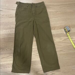 Madewell Olive Khaki Chinos (28)
